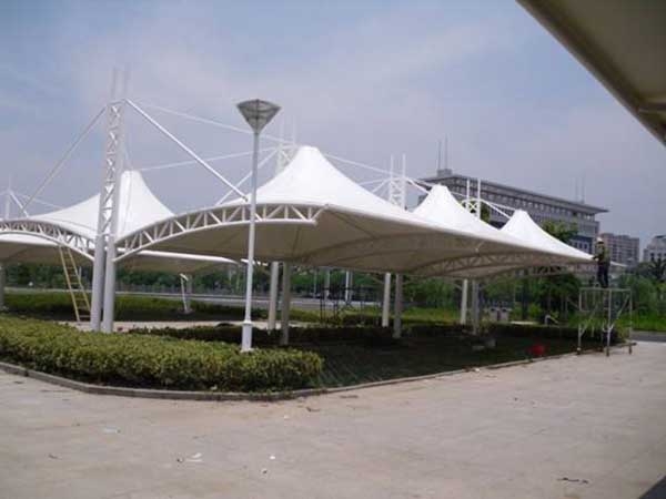 膜结构遮阳棚