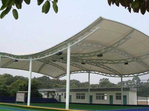 膜结构遮阳棚