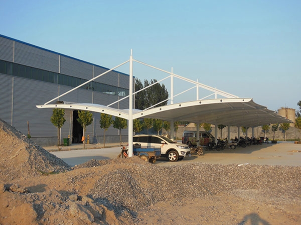 膜结构自行棚