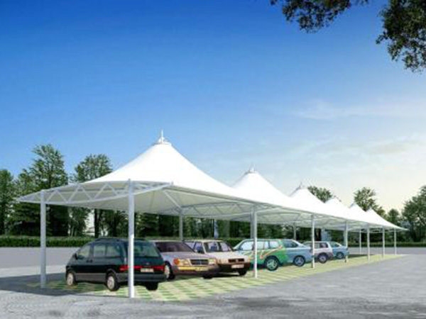 膜结构汽车棚